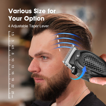 HIENA Professional Hair Clippers for Men and Women with LCD Display, USB Rechargeable, ≤36V Operating Voltage, 18650 Series Lithium Battery, Efficient and Precise Haircutting for Salon and Home Use - ayq