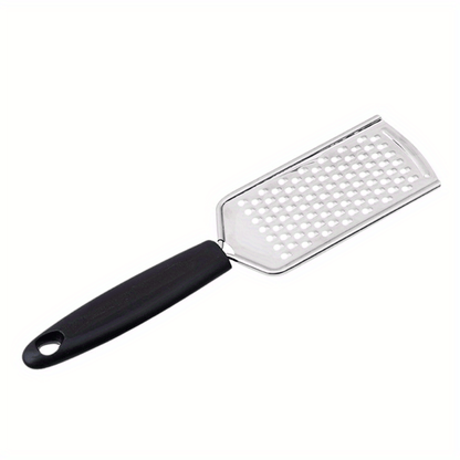 Versatile Stainless Steel Cheese Grater & Fruit Peeler - Portable Kitchen Gadget for Citrus, Potatoes, and Melons