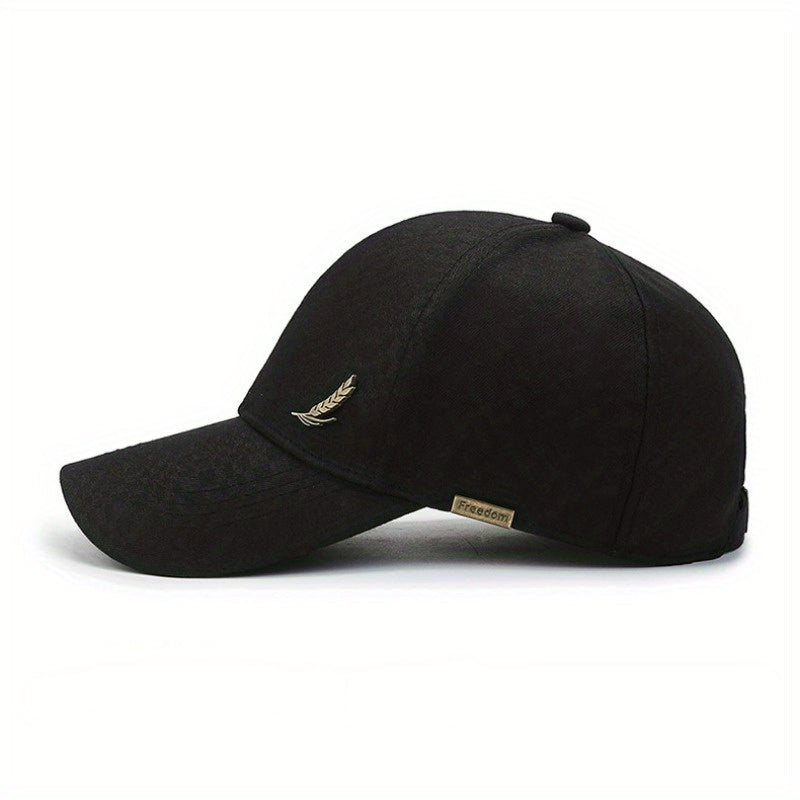 Unisex Casual Polyester Baseball Cap - Trendy Duckbill Hat