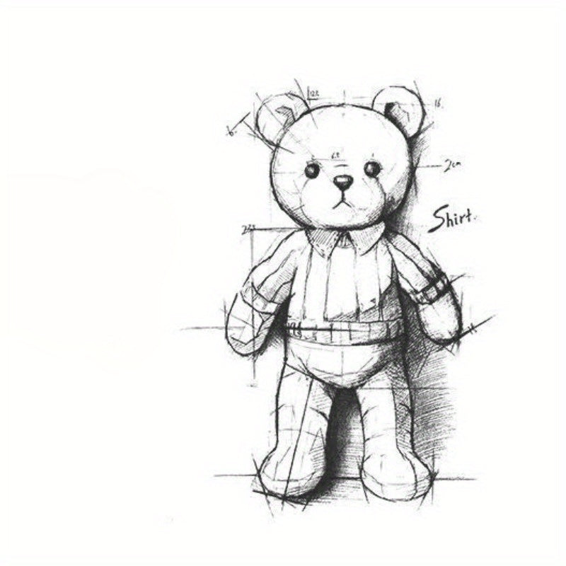 Պարոն Արջուկ՝ փափուկ արջուկ տիկնիկ Ծննդյան նվերներ, նվերներ, երեկույթներ, ընկերների համար