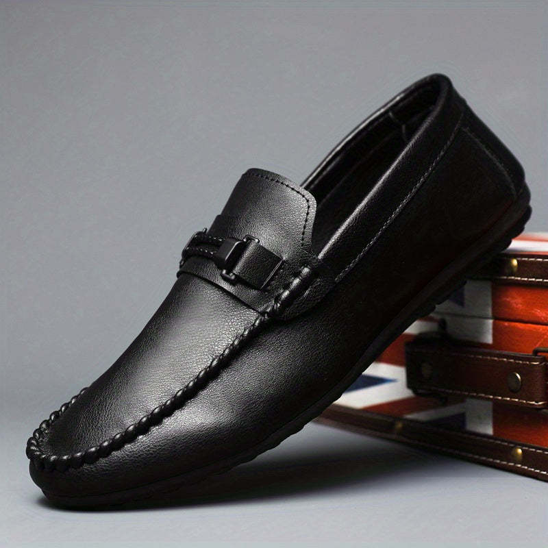 Men's Korean Style Casual Slip-On Loafers for All Season