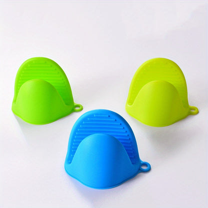 1 Pair Silicone Pot Holder Anti-scalding Clip Gloves - Չսահող բռնելով Խոհանոց, Կրկնակի Ձեռքեր, Հարմար է Խոհանոցի, Թխելու, Խոհարարական Խոհանոցի Առարկաների | Գունագեղ խոհանոցային սպասք՝ չսահող ամանի սեղմակ