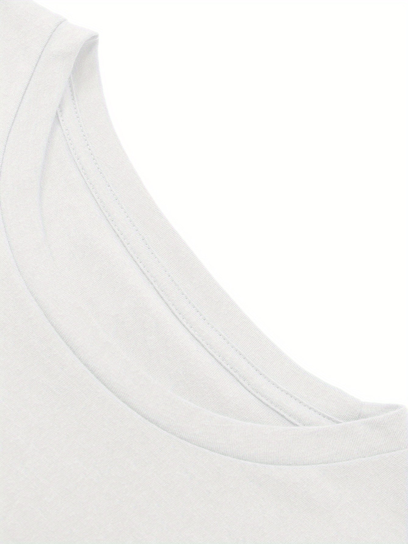 Brooklyn Letter Print Casual T-shirts &amp; Shorts հավաքածու կանանց համար՝ ձգվող պոլիեսթեր խառնուրդ, լվացվող մեքենայում