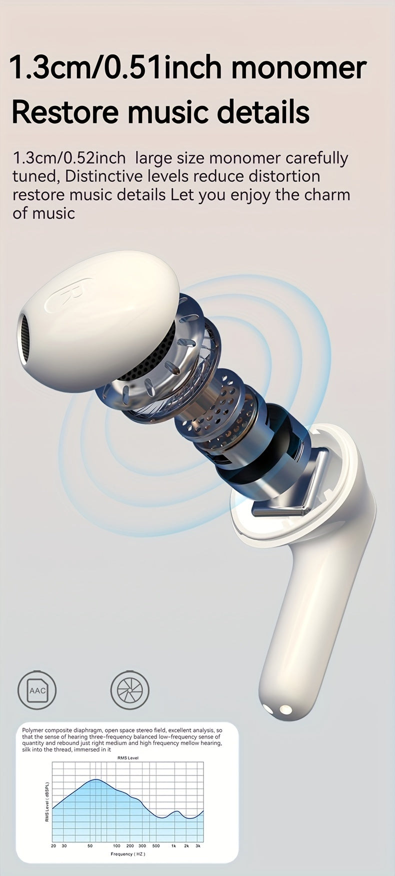 Introducing The Latest Wireless Earbuds with an Exceptionally Long Battery Life - Compact Dual Stereo In-Ear Headphones Designed for Sports And Gaming, Featuring USB Charging And Noise Cancellation for Calls.