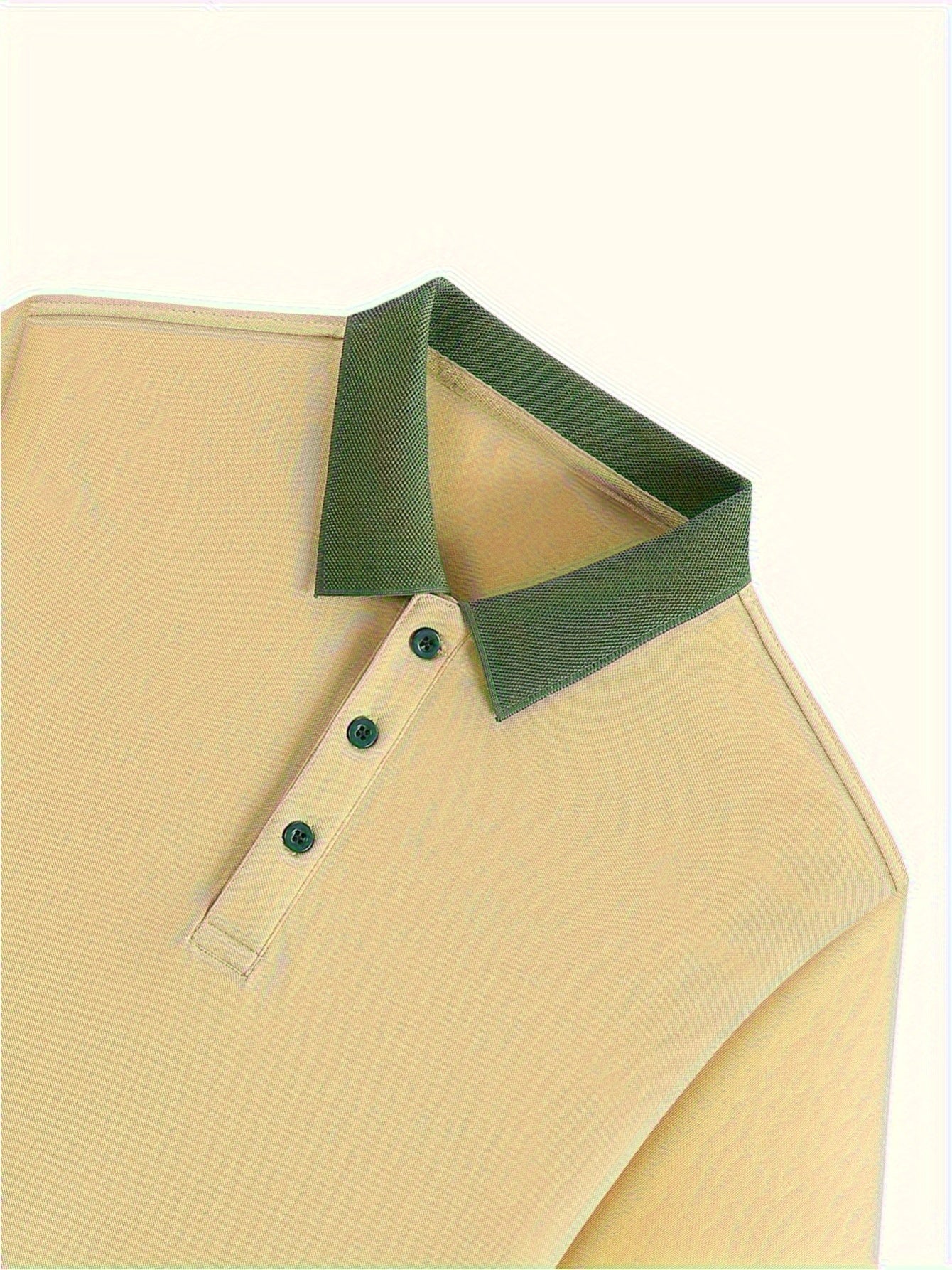 Men's Casual Shirt with OOS Print - Breathable, Stretch Fabric for Golf & Outdoor Activities, Summer Fashion