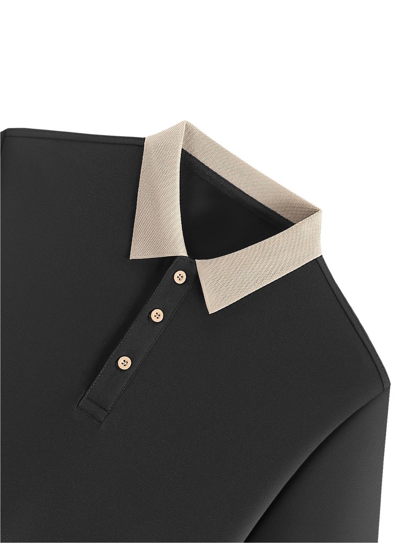 Men's Casual Shirt with OOS Print - Breathable, Stretch Fabric for Golf & Outdoor Activities, Summer Fashion