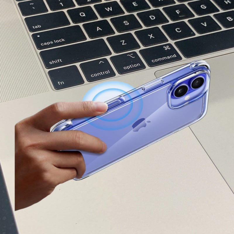 TPU for Iphone 16 Case Clear, Military- Grade Drop Protection], Slim Clear Iphone 16 Case for Iphone 16 with Shockproof Bumper 2024