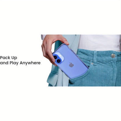 TPU for Iphone 16 Case Clear, Military- Grade Drop Protection], Slim Clear Iphone 16 Case for Iphone 16 with Shockproof Bumper 2024