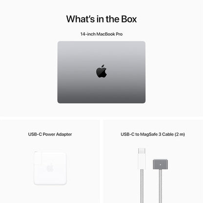 Apple 2023 Macbook Pro Laptop with Apple M2 Pro Chip with 12‑Core CPU and 19‑Core GPU: 14.2-Inch Liquid Retina XDR Display, 16GB Unified Memory, 1TB SSD Storage. Works with Iphone/Ipad; Space Gray