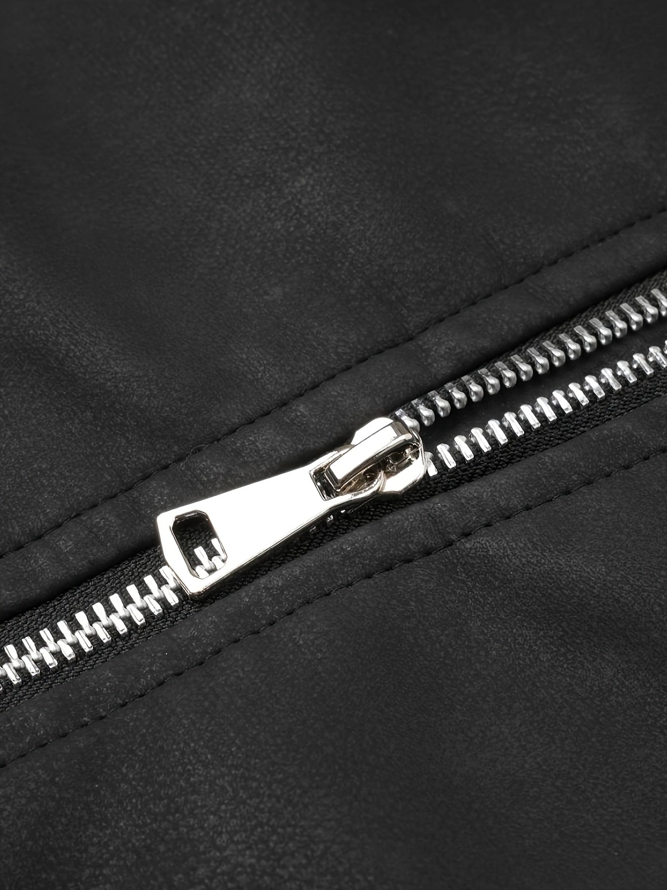 Men'S Heavy-Duty Full-Zip Jacket - Thick Winter Coat with Full-Zip Closure, Lapel Collar, Non-Stretch Fabric - Cold Weather Outerwear for Formal & Casual Events, Winter Jacket, Formal Event Attire, Sleek Design, Durable Const