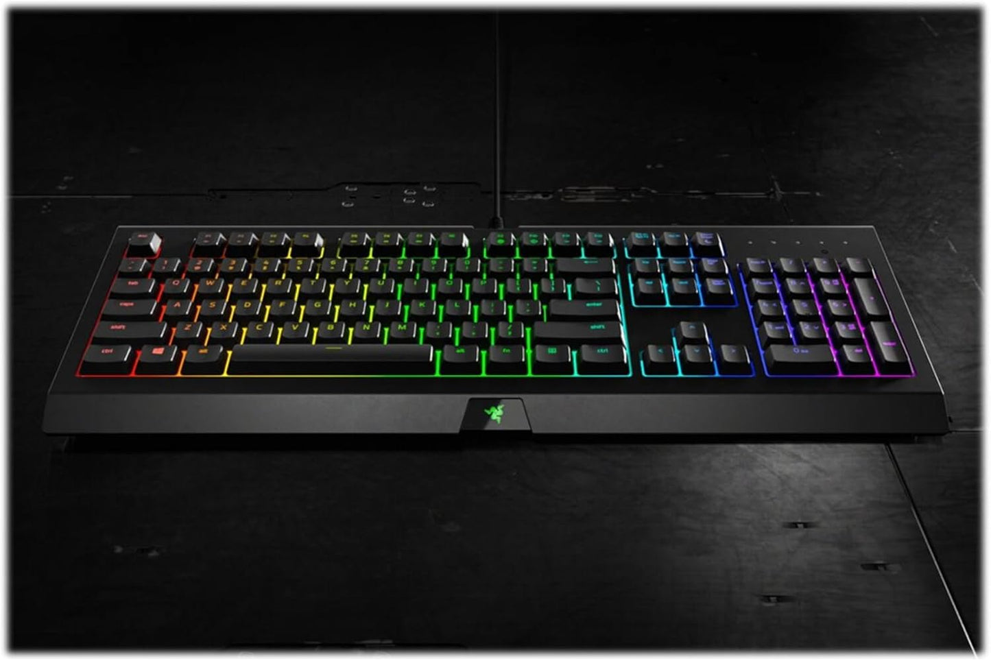 Razer Cynosa Chroma Gaming Keyboard: Individually Backlit RGB Keys - Spill-Resistant Design - Programmable Macro Functionality - Quiet & Cushioned