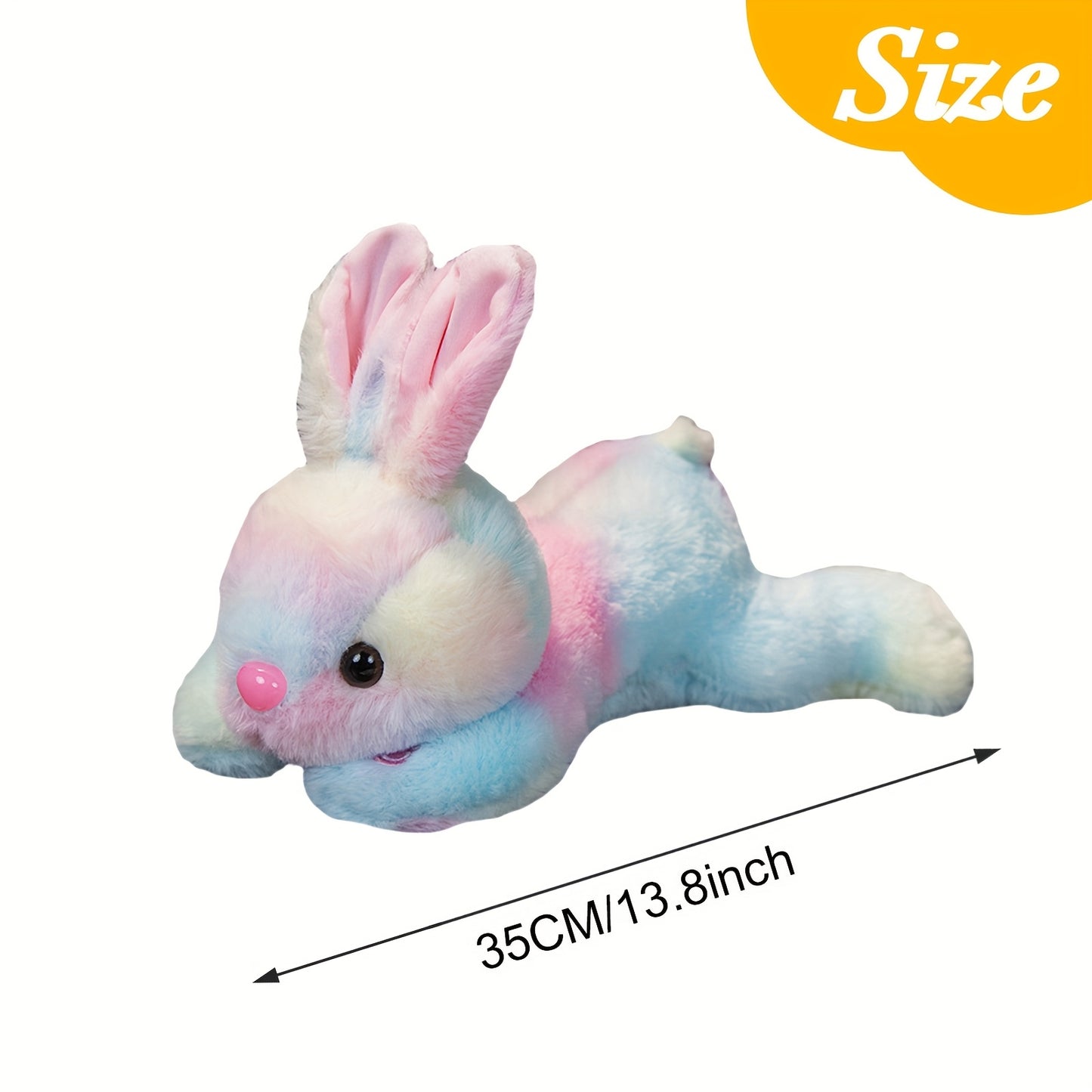 Luminous Bunny Plush Toy – Cuddly And Charming Light-Up Rabbit Stuffed Animal, 35Cm (13.8 Inches), Great for Children, Enchanting Nighttime Companion, Perfect Present for Bunny Enthusiasts