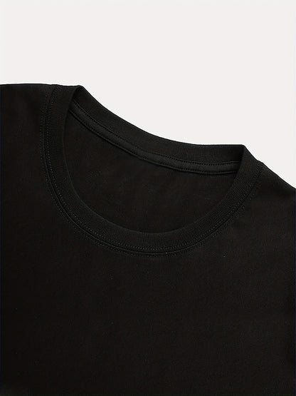 Women's Casual Cotton Graphic Print T-Shirt for Spring & Summer