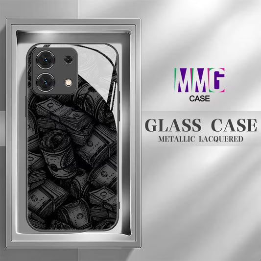 Phone Case: A Bundle of US Dollar Pattern Design Tempered Glass Phone Cases for Redmi NOTE 14 13 12 10 PRO PROPLUS - ayq