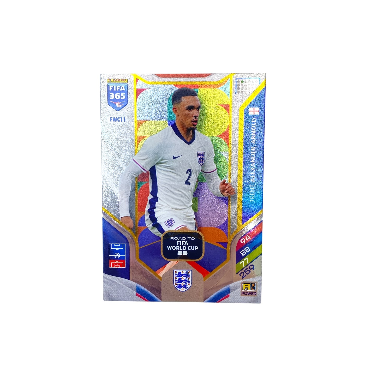 Panini 2026 FIFA 365 Դասական հավաքածուի քարտեր աստղային կպչուն պիտակներով