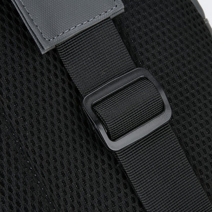 1pc Men's New Large Capacity Bag, Multilayer Storage Crossbody Bag, Trendy Fashion Chest Bag
