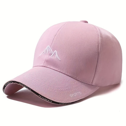 Men'S and Women'S Baseball Cap Casual Alphabet Embroidery Fashion Cap Lightweight Unisex Duckbill Hat for All Seasons