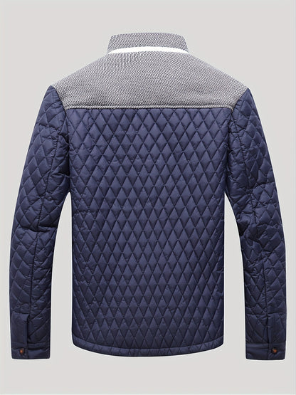 Men's Lightweight Warm Polyester Baseball Jacket for Hunting