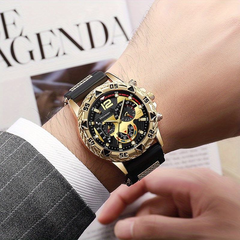 2pcs Unisex Watch and Wallet Set, Suitable for Formal and Casual Occasions, Luxury Business Watch, Casual Watch, Ideal for Father or Boyfriend, Corporate Gift, Dress Watch, Elegant Gift, Classic Design, Durable Material, Wall