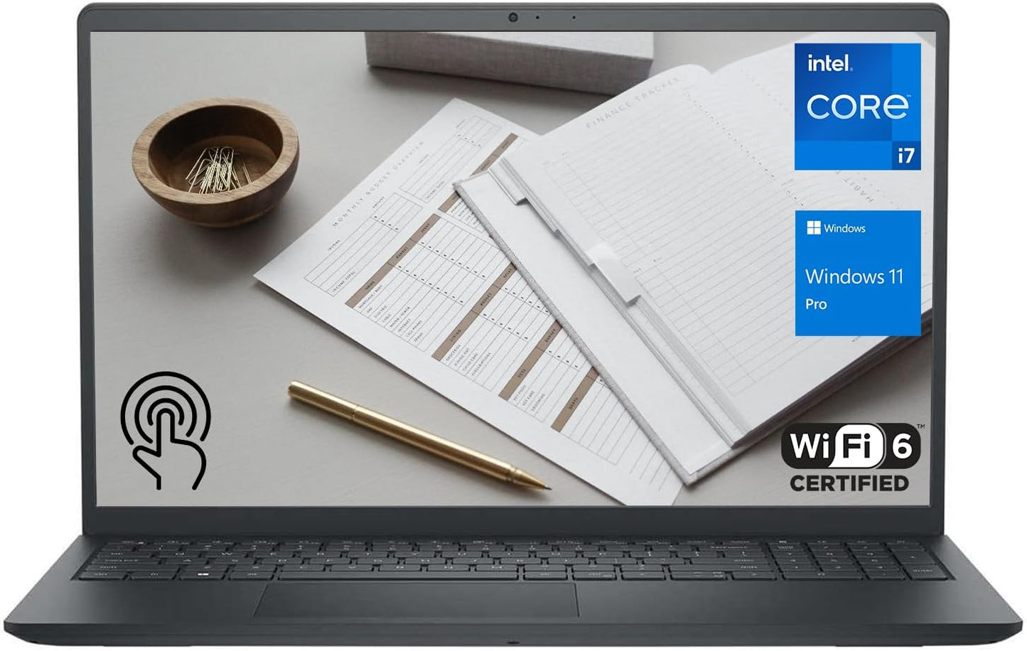DELL 13Th Generation Business Inspiron 15 3530 Laptop, 15.6" FHD Touchscreen, Intel Core I7-1355U, 32GB RAM, 1TB SSD, Webcam, HDMI, Wi-Fi 6, Windows 11 Pro, Black