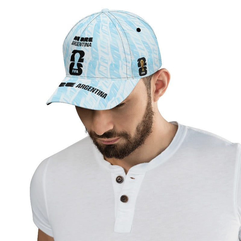 Argentina FIFA World Cup Cap for Fans, Sporty Polyester Hat