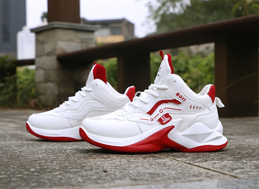 Men's Road Running Shoes, Anti-Slip Casual Sneakers, Basketball Sports Shoes, Fashionable Cross Training Athletic Footwear - ayq