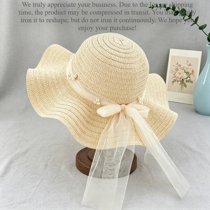 Lightweight Women's Linen Sun Hat for Spring and Summer