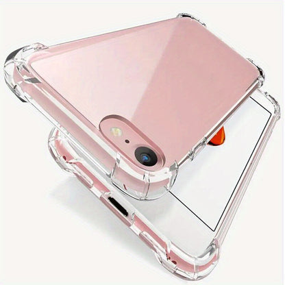 Transparent Case for Iphone Models 16E, 16 Pro, 16 Plus, 16 Pro Max, As Well As 15, 14, 13, 12, 11 Pro, Xs Max, Xr, Xs, 8, And 7, Featuring Shockproof Corners And a Slim, Flexible TPU Design.