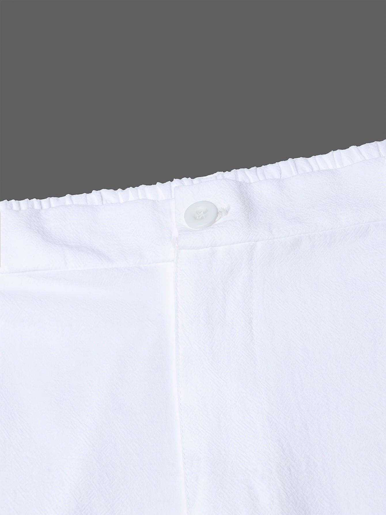 Men's Casual Linen Trousers for Spring and Fall, Straight Fit