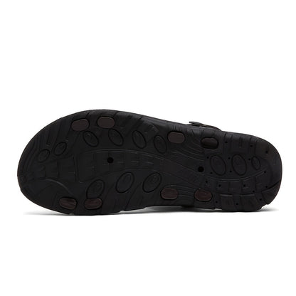 Men's Large Slip-On Outdoor Sandals with Non-Slip Soft EVA Sole