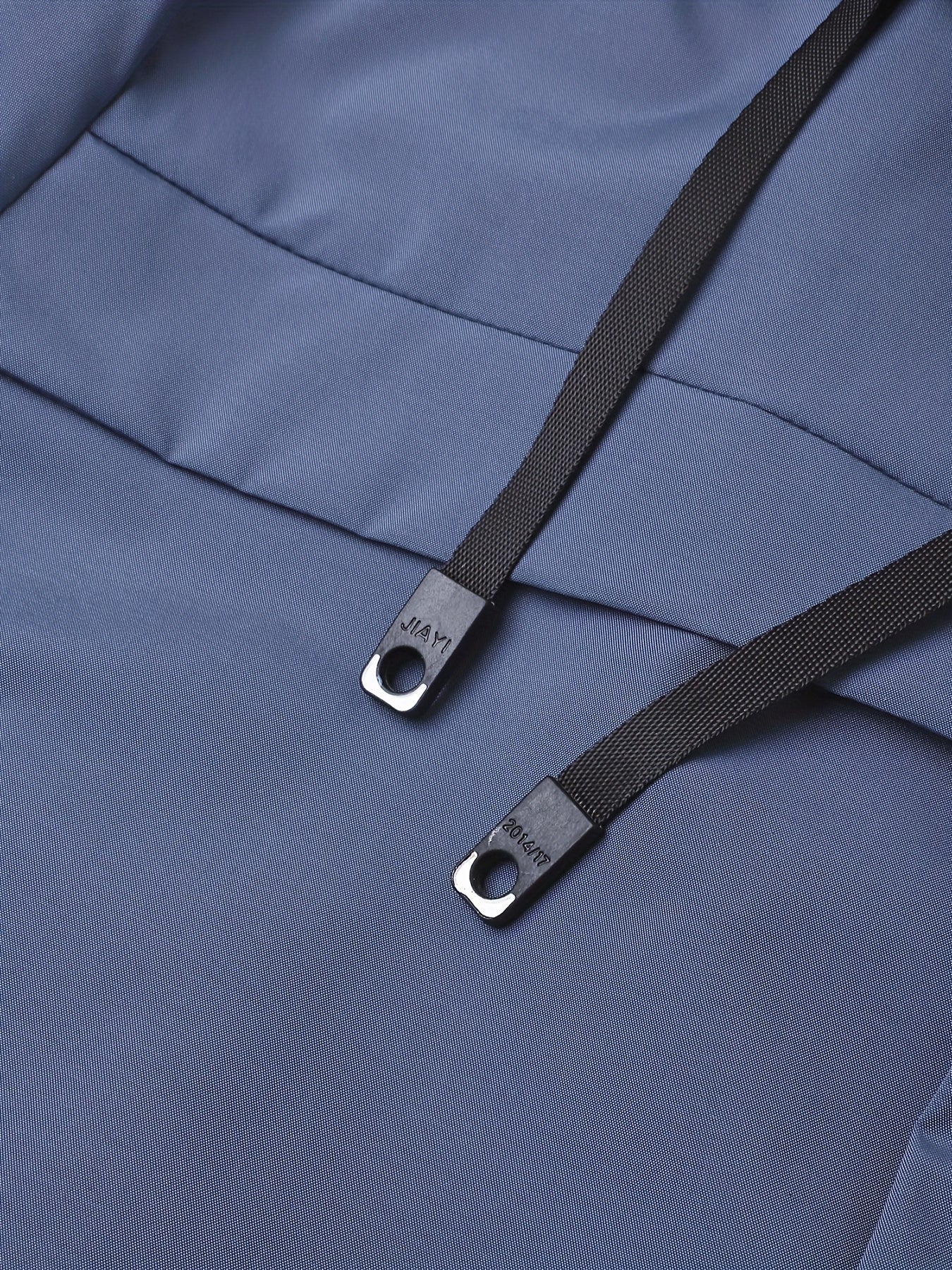 Men'S Stylish Black Hooded Windbreaker Jacket with Zipper Pockets - Casual, Loose Fit, Long Sleeve, Polyester Lining, Perfect for Spring and Fall, Casual Wear Jacket|Hooded Jacket|Zippered Jacke