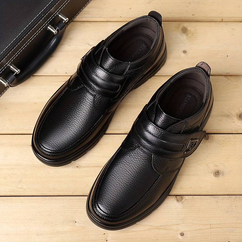 Men's Breathable Vintage Casual Slip-On Leather Shoes