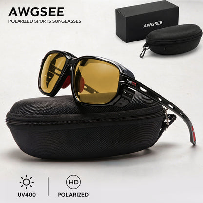 Polarized Vintage Safety Glasses for Men & Women with UV400 Protection
