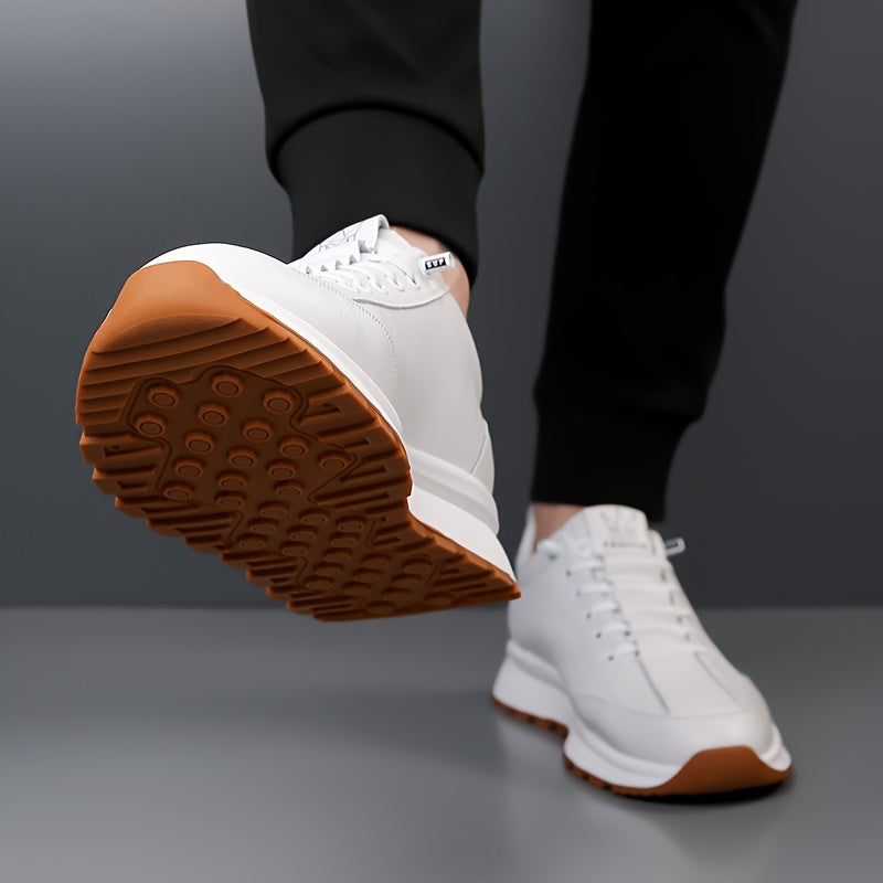 Men's Slip-On Casual Sneakers - Breathable, Non-Slip & Durable for Outdoor Activities, Comfort Fit with Elastic Closure - ayq
