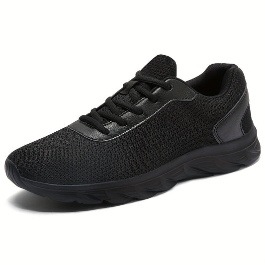 Men's Casual Walking Shoes | Breathable Mesh Upper | Lace-Up Closure | Lightweight EVA Sole | All-Season Comfort for Running & Casual Attire, Exercise Shoes | Laceup Sneakers | Flexible Footwear