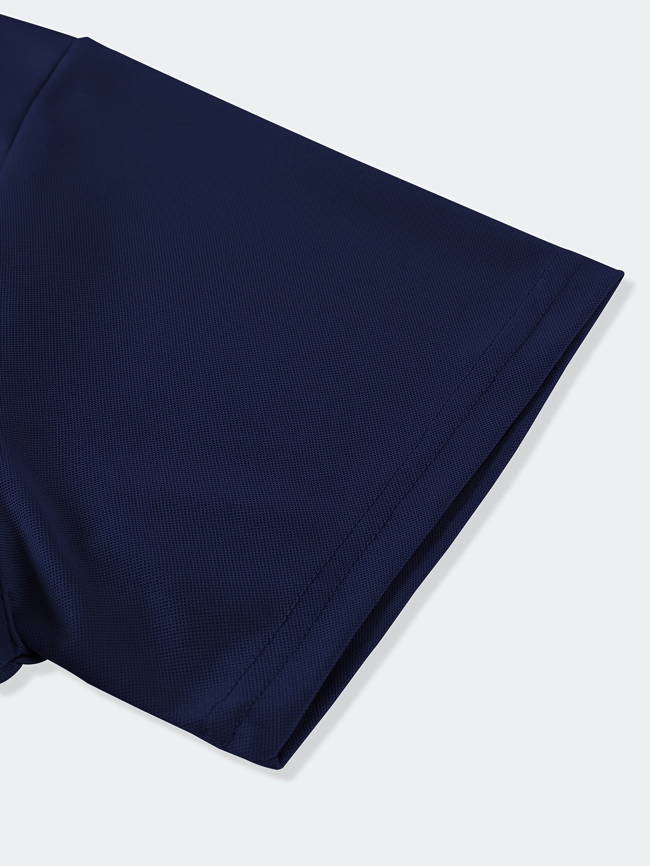 3pcs Men's Fashion Business Short-Sleeve Shirts, Collar Design, Simple and Elegant, Enhances Silhouette and Leg Length, Lightweight and Comfortable Knitted Polyester Fabric, Breathable and Skin-Friendly, Packaged in Bags (No - ayq