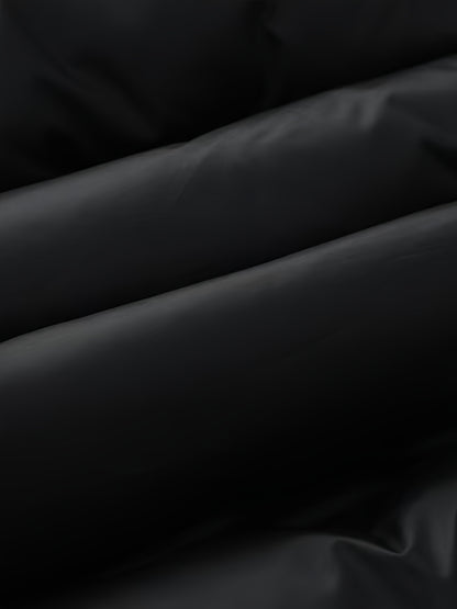 Men'S Heavy-Duty Winter Coat - Full-Zip Cold Weather Jacket with Zippered Pockets, Non-Stretch Fabric, Elegant Lapel Collar - Formal & Everyday Outerwear for Men, Winter Jacket, Seasonal Fashion, Classic Design, Durable Const