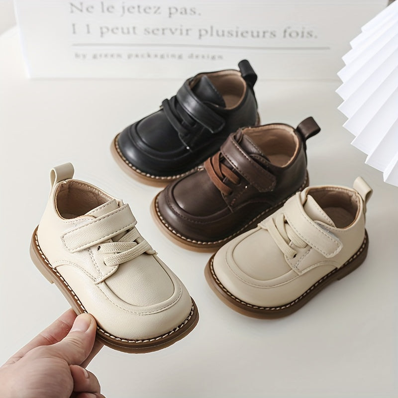Kids Walking Shoes, British Style Striped Tassel Crib Shoes, Lightweight All-Season Microfiber Synthetic Upper, Insole & Inner, TPR Sole for Toddler Boys & Girls - Spring/Fall