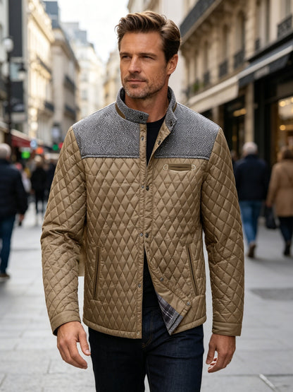 Men's Lightweight Warm Polyester Baseball Jacket for Hunting