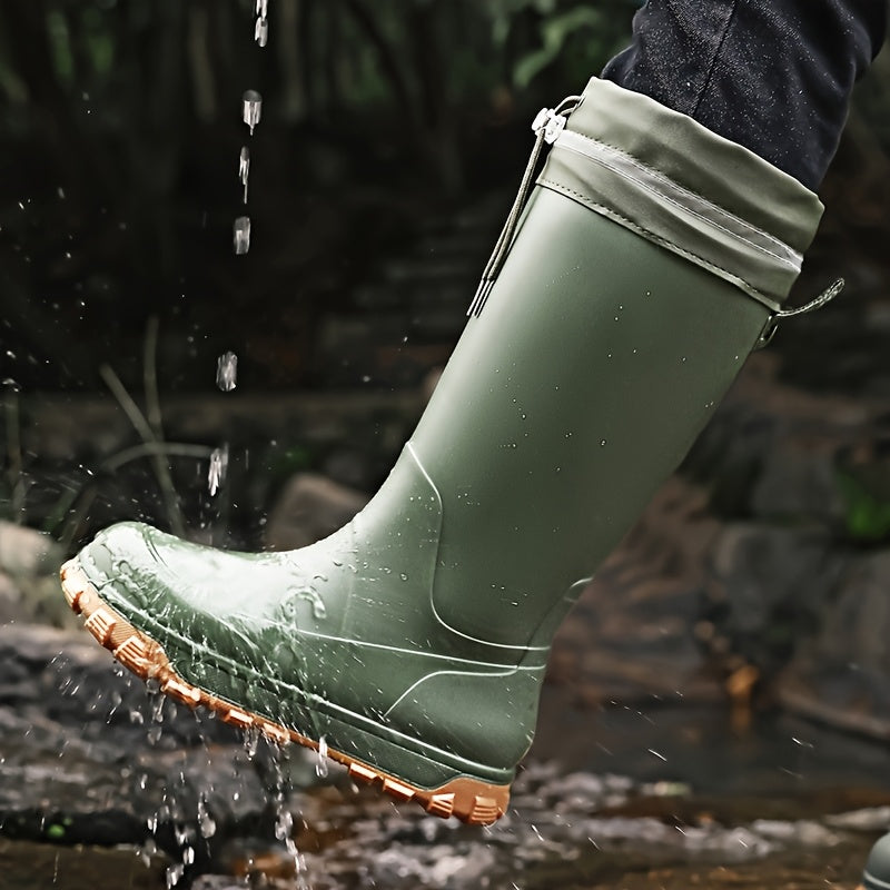 Men's All-Season Waterproof High-Top Outdoor Boots