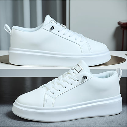 Unisex Platform Sneakers with Height Increase – Minimalist Low-Top Lac