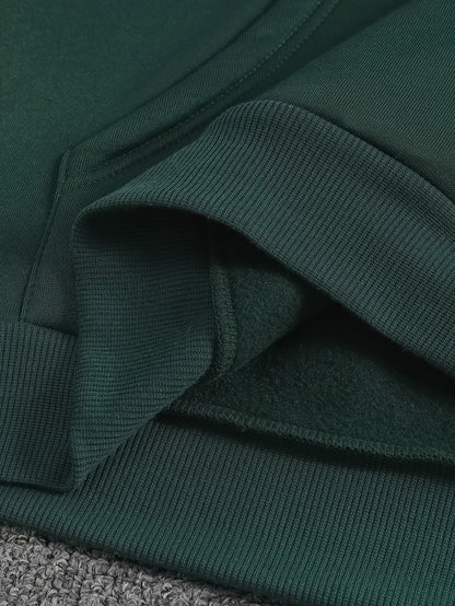 Women's Christmas Deer & Reindeer Print Hoodie - Cozy Winter Pullover Sweatshirt with Cute Deer Headband-Like Hood, Slim-Fit Casual Jacket for Holiday Parties, Xmas Outfits & Cold Weather (Machine Washable), Fall Clothes For