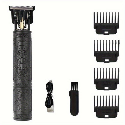 USB Charging Cordless Hair Clipper Electric Trimmer Men's Body Hair Beard Trimmer Rechargeable Shaver