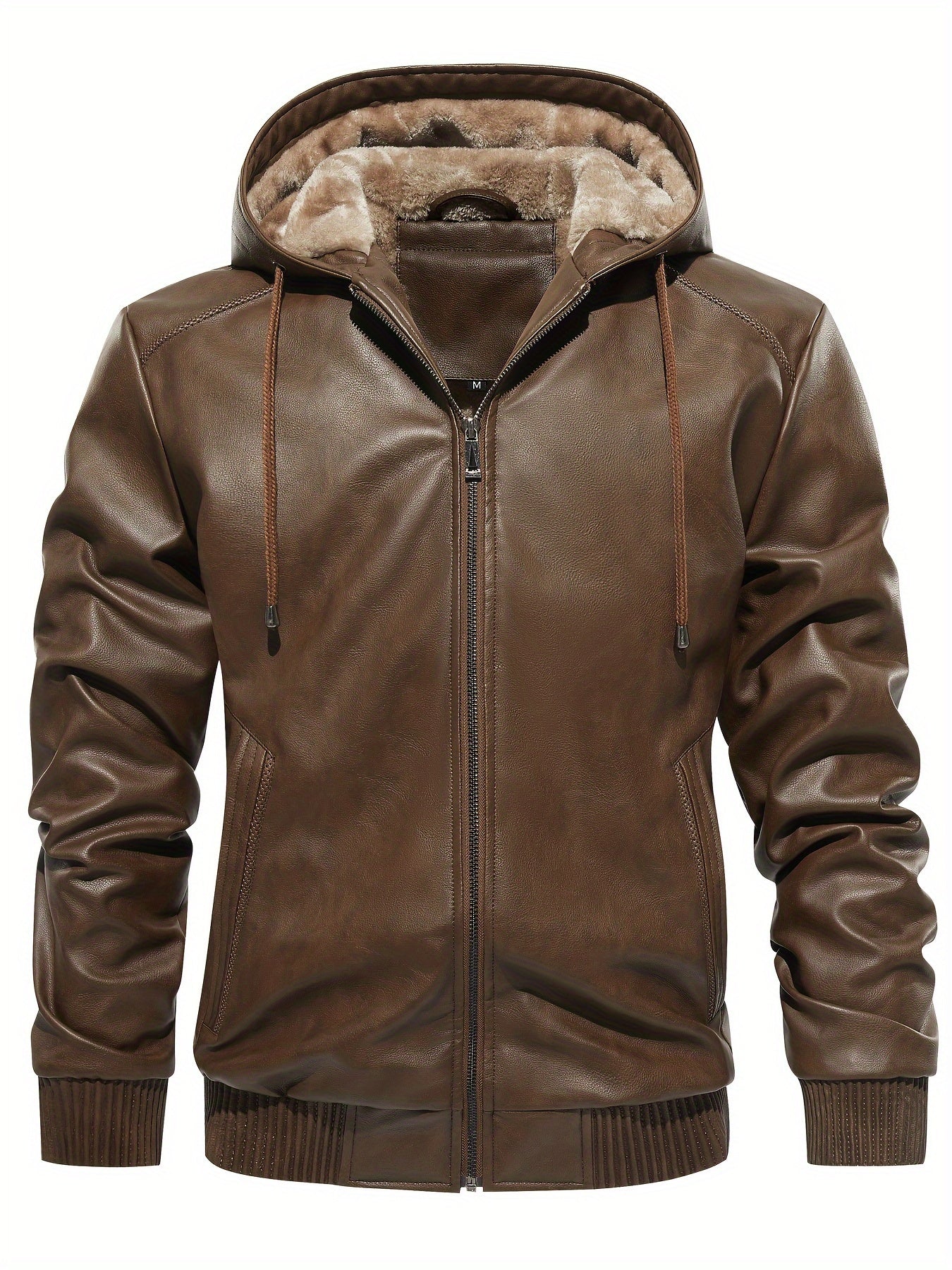 Men's Vintage Hooded Jacket - Breathable, Tear-Resistant Winter Coat