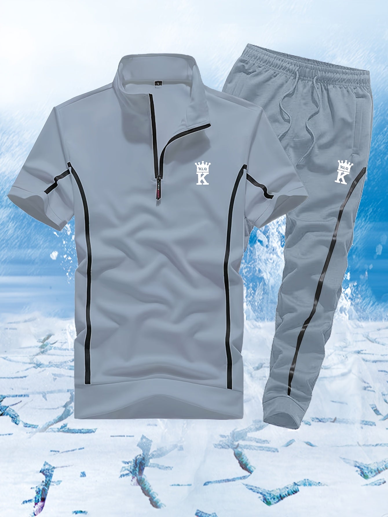 Casual Men's Summer New Loose Sportswear Set - ayq