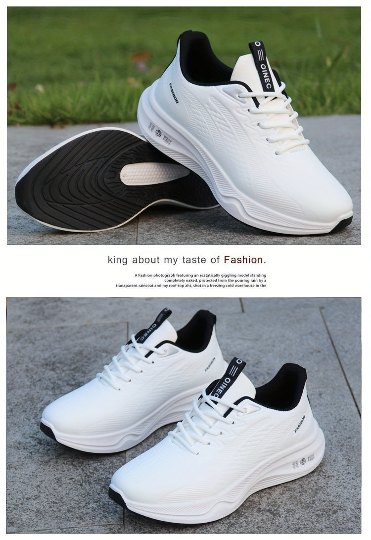 Men's Autumn/Winter High Quality Versatile Work Shoes, Trendy Fashionable Anti-Slip Lightweight Sneakers for Students, Men's Running Shoes - ayq