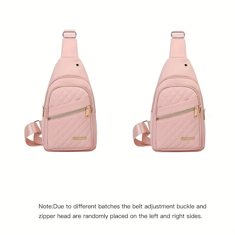 Women's Chest Bag, Large Capacity Crossbody Bag - Ayq