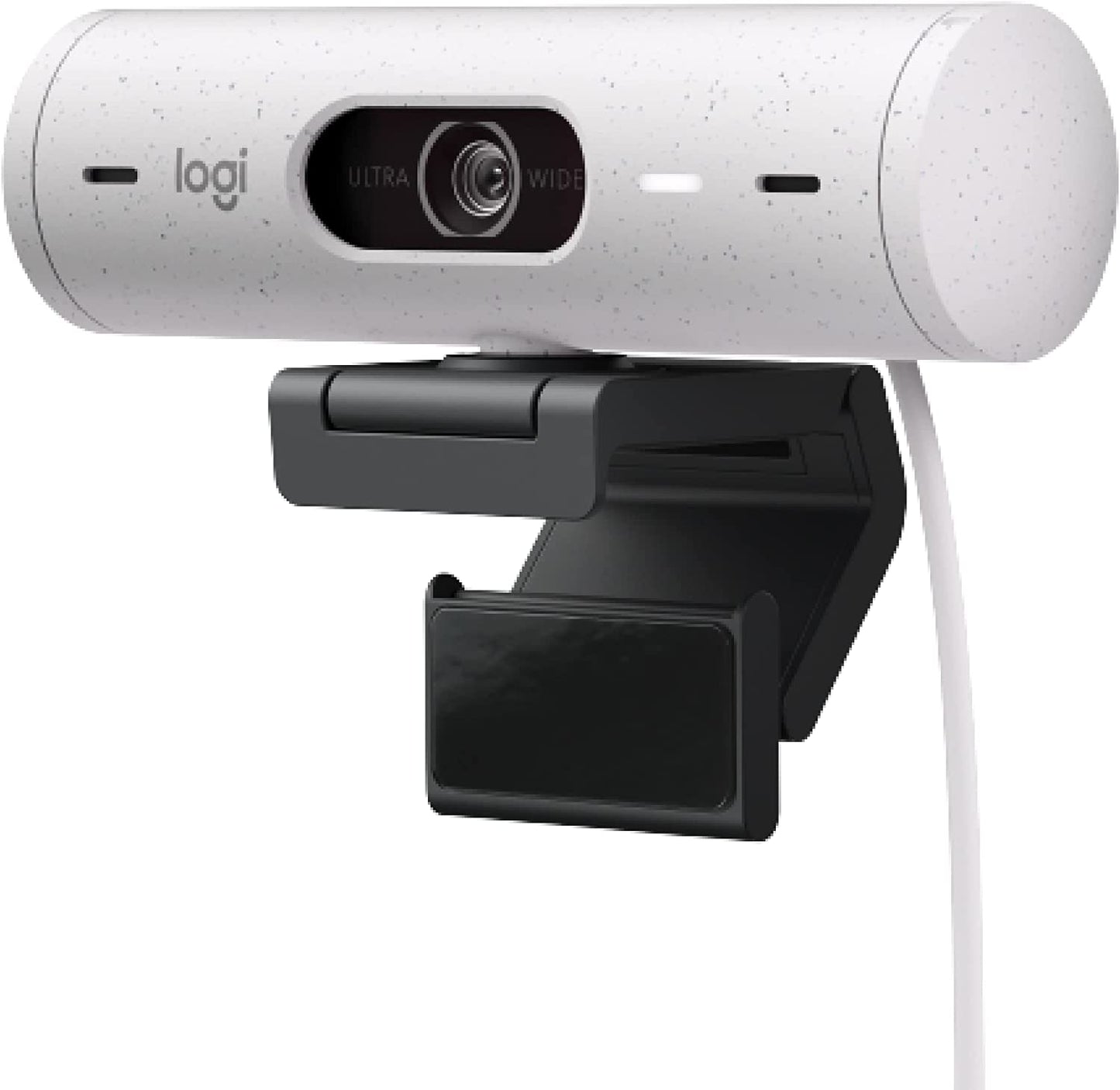 Logitech Brio 501 Full HD Webcam with Auto Light Correction,Show Mode, Dual Noise Reduction Mics, Privacy Cover, Works with Microsoft Teams, Google Meet, Zoom, USB-C Cable - Black