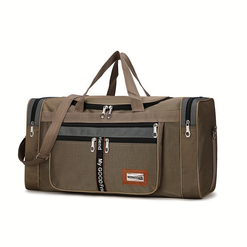 Multifunctional Luggage Bag, Large-capacity Travel Bag, Men's Foldable Portable Clothing Storage Bag, Business Trip Bag