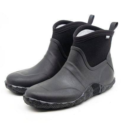 Men's Waterproof Outdoor Warm Slip-On Anti-Slip Rain Boots
